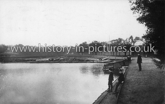 The Lake, Wanstead Park, Wanstead, London. c.1920